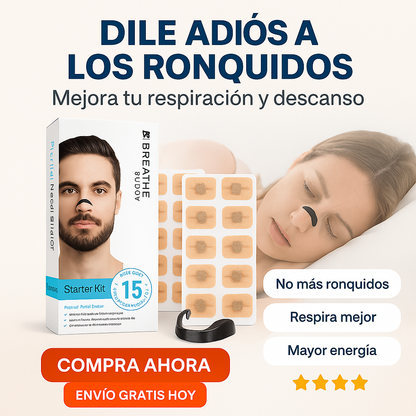 Banda nasal - El poder de un respiro: más energía, menos estrés