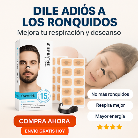 Banda nasal - El poder de un respiro: más energía, menos estrés